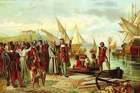 Chegada de Cristóvão Colombo à América