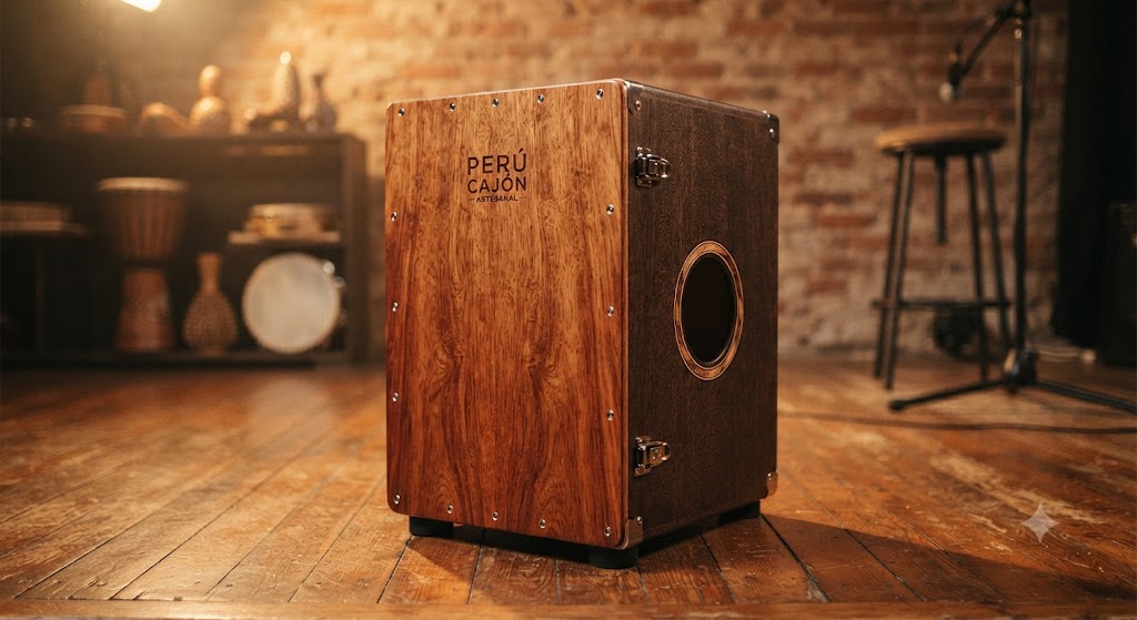 Instrumento Percussão Cajon