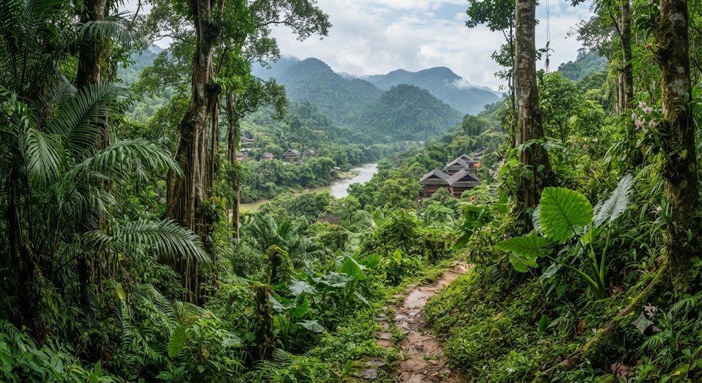 Floresta de Xishuangbanna - China