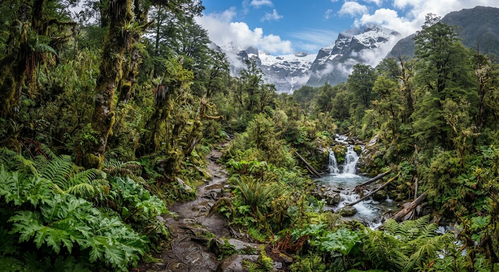 Floresta Valdiviana nos Andes