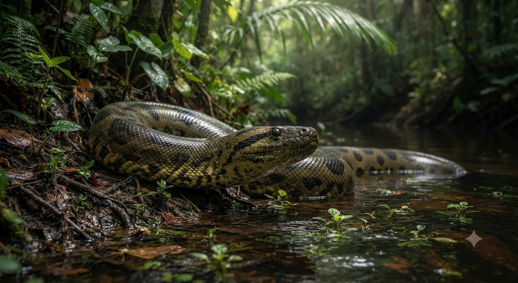 anaconda verde ou sucuri
