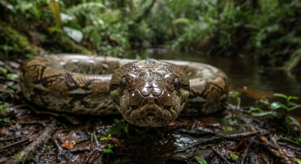 Cobra Píton-reticulada