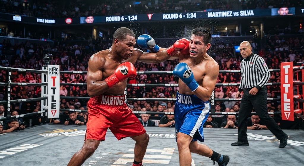 Luta de Boxe