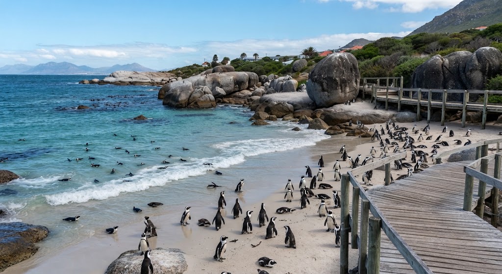 Praia de Boulders Beach