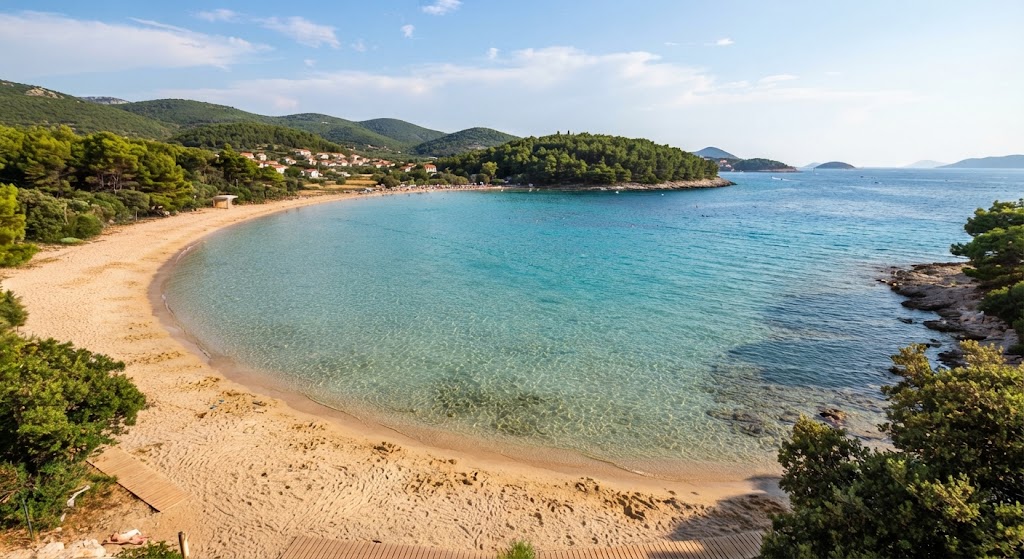 Praia Paraíso Rab-Croácia