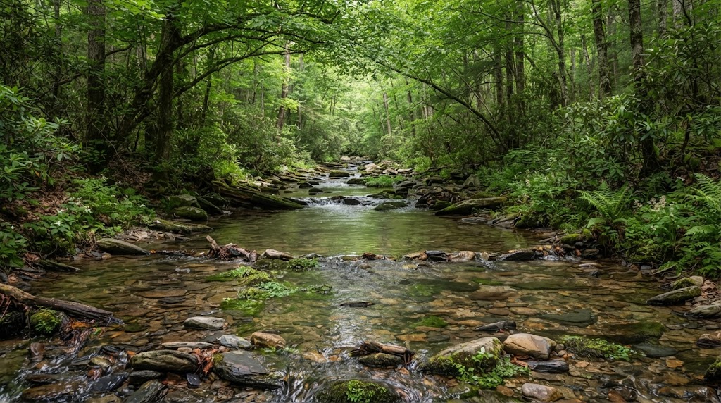 Arroio Burn Branch-Estados Unidos