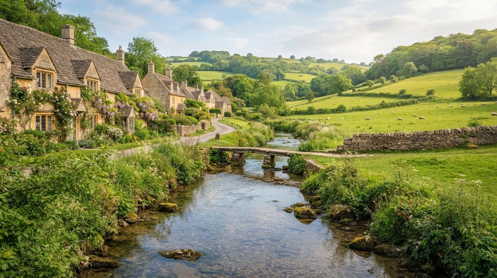 Arroio Cotwold Brooks-Inglaterra