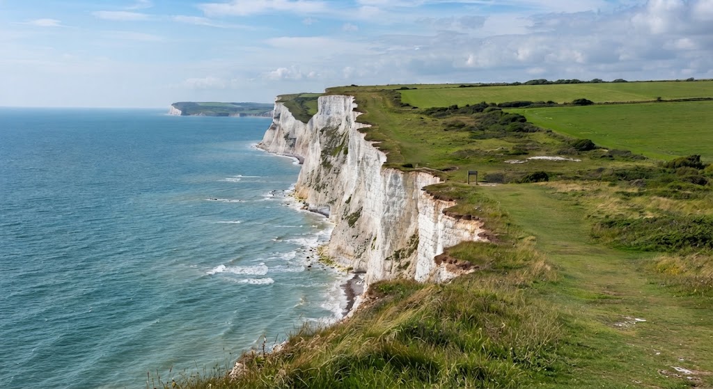 Falésias Brancas de Dover Reino Unido
